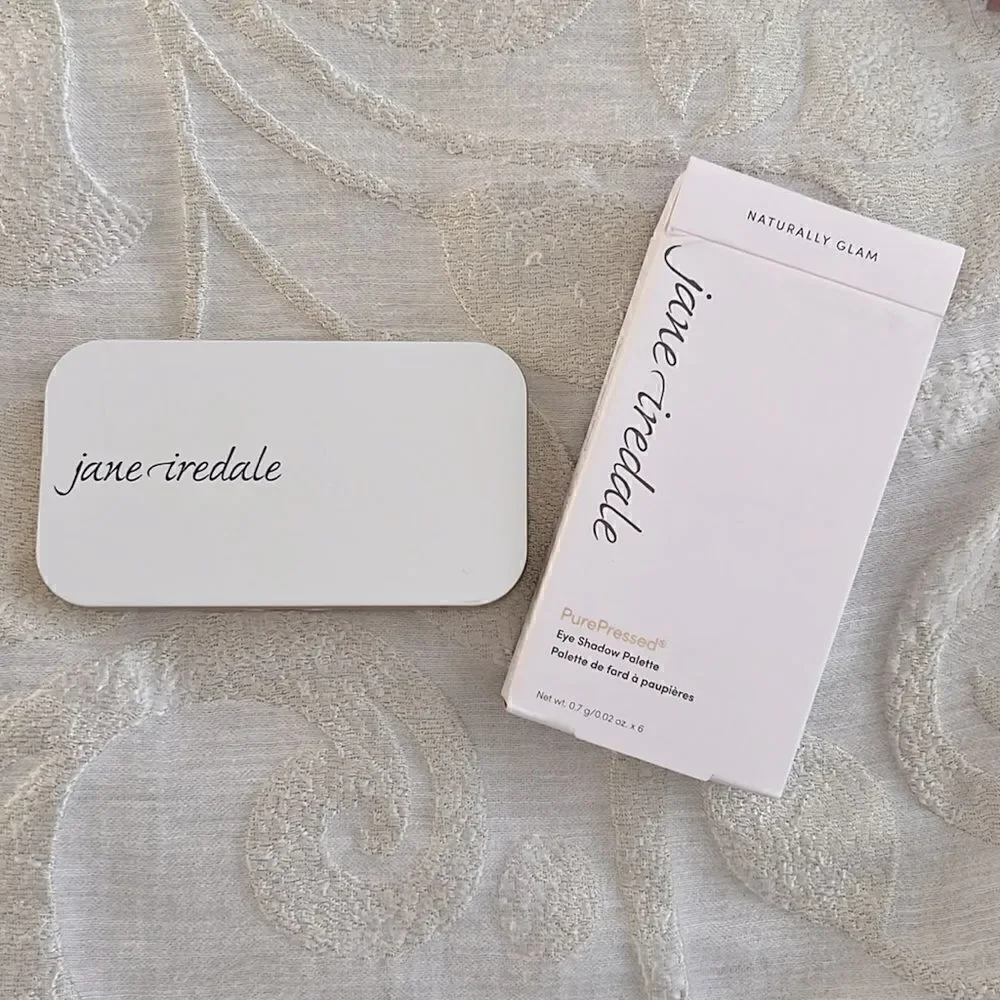 Jane Iredale Naturally Glam PurePressed Eye Shadow Palette, NWB